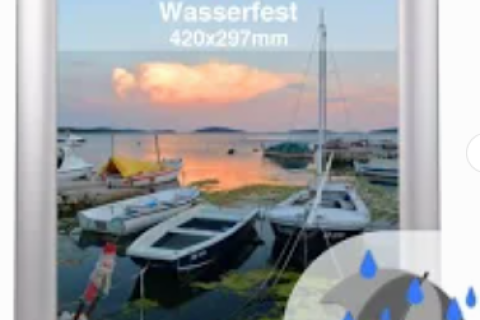 aluklapprahmen Suche Alu Klapprahmen wasserfest für Außen DIN A4 und DIN A3