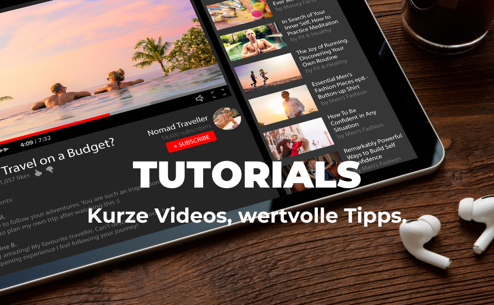 Die Tutorials im Überblick
